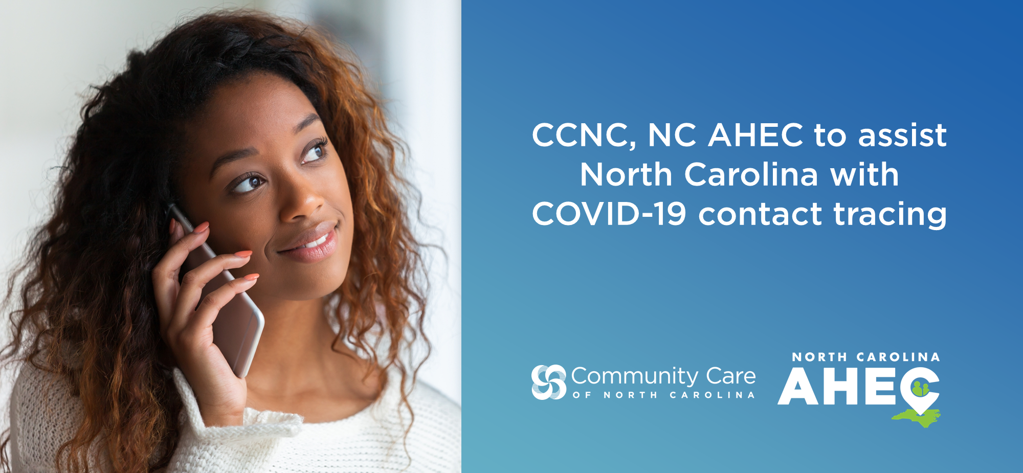 CCNC, NC AHEC to assist North Carolina with COVID19 contact tracing